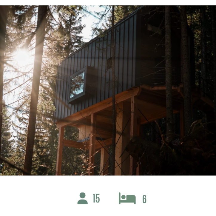 Cabanes dans les arbres Entre Terre et Ciel (FRANCE)