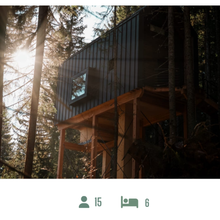 Cabanes dans les arbres Entre Terre et Ciel (FRANCE)